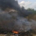 Ponovo gori Divlja deponija u naselju Slavka Zlatanovića u Leskovcu