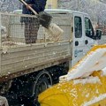 Zimska služba JKP Šumadija Kragujevac neprekidno angažovana na čišćenju puteva