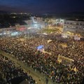 Srbija se umiriti ne može: Veliki skup u Nišu