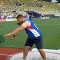 Kuglaš Armin Sinančević u finalu Svetskog prvenstva u atletici u Budimpešti