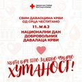 Zahvalnost dobrovoljnim davaocima krvi