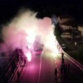 Uvertira za "utakmicu godine": Delije dočekale fudbalere Zvezde u Novom Pazaru (video)