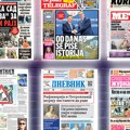 Naslovne strane današnjih novina: Prelistavanje štampe za nedelju, 24. maj 2026. godine