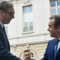 Predsednik Srbije: Dobar i sadržajan razgovor sa Sebastijenom Lekornuom