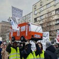 Protest radnika GSP-a, izneta četiri zahteva