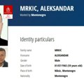 Interpol raspisao poternicu za Aleksandrom Mrkićem