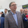 Vučić na aerodromu "Konstantin Veliki", obilazi novi terminal: Važno da se low cost kompanije vrate u Niš