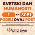 Svetski dan humanosti: Kampanja Fonda „Novi život“