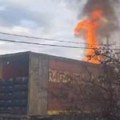 Bukti požar u Mionici, zapalio se kamion, na licu mesta vatrogasci (video)