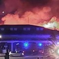 VIDEO Plamen guta železničku stanicu u Boru: Vatrogasci se bore sa vatrenom stihijom