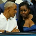 Mišel i Barak Obama jedva dočekali Novakov meč, pa seli u prve redove: Bivša prva dama dobila gromoglasne ovacije na…