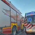 FOTO i VIDEO: Požar u Ulici Novosadskog sajma, uzrok nepoznat