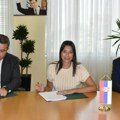 Vujović potpisala ugovor za izgradnju kanalizacione mreže u Bečeju