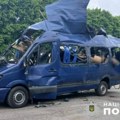 Rusi dronom pogodili civilni autobus u Sumiju, poginulo devet ljudi