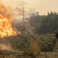 Novi požari u Grčkoj: Gori šuma na ostrvu u blizini granice sa Turskom (VIDEO)