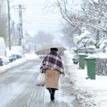 U Srbiji ledeni dan, pre podne mestimično slab sneg
