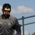 Partizanov vezista i povređen želi na teren: Kastiljo protiv TSC-a sa maskom na licu