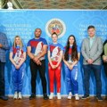 Vicešampionka Evrope u boksu Kristina Nađ Varga na prijemu kod gradonačelnika Bakića