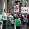 Završen protest Saveza ekoloških organizacija Srbije, na ulaz u Ustavni sud stavljeni katanci