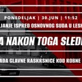 Tehnološki u blokadi objavio: Okupljanje ispred Osnovnog suda danas u 11.52 i blokada glavne raskrsnice