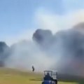 (Foto, video) zapalio se avion koji je iz pule stigao u London: Druga nesreća za dva dana sa letelicama koje su prešle…