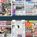 Naslovne strane sutrašnjih novina: Prelistavanje štampe za ponedeljak, 28. jul 2025. godine