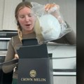 Platila dinju 40.000 dinara pa tvrdi: Vredi svake pare (video)