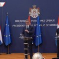 Obraćanje Vučića iz palate Srbija Predsednik Srbije završio sastanak sa premijerima Holandije i Luksemburga (video)