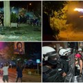 Incidenti u Novom Sadu: Protest ispred Filozofskog fakulteta, bačena pirotehnička sredstva, intervenisala policija