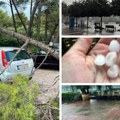 Crna Gora na udaru, vetar čupao drveće, jak grad tukao deset minuta. Nezapamćeno nevreme pogodilo gradove nakon ogromne…