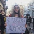 Studentkinja iz Novog Sada na blokadi: Poenta je da nađemo kvalitetne ljude koji žele da urade nešto za svoju državu