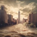 (Mapa) deo Amerike tone! Nivo vode raste, a kopno propada: Voda preti da proguta Njujork i velike gradove