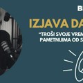 Izjava dana: „Troši svoje vreme sa pametnijima od sebe“