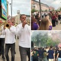Ništa bez trubača: Čačanski gimnazijalci fenomenalnom žurkom proslavili kraj školske godine U centru grada zaigrali kolce…