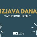 Izjava dana: „Sve je uvek u redu“