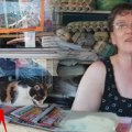 Mici živi u kiosku, čuva Radu, a nju čuva celo Vranje: Izležava se na novinama i uživa u suncu i pažnji