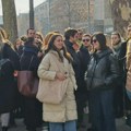 Studenti medicine ispred Srpskog lekarskog društva, traže podršku za svoje zahteve (VIDEO)