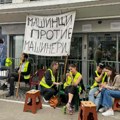 Incident na Mašinskom fakultetu: Pokušaj nasilnog upada i otimanja transparenata „Mašinci protiv mašinerije“