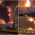 Napad dronovima na američku ambasadu! Drama u Rijadu, urušio se deo krova, zgrada puna dima (video)