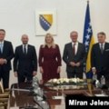 Njemački i francuski ministri za Evropu sa članovima Predsjedništva BiH u Sarajevu