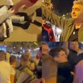 Srdanović počeo da tuče aktiviste SNS-a, blokader mučki udario ženu u glavu (video)