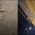 Delovi fasade otpadaju na trotoar, nadležni obavešteni