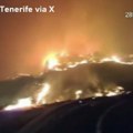Stravičan Požar na kanarskim ostrvima: Tenerifi u plamenu, u gašenje učestvuje 150 vatrogasaca sa 11 helikoptera (video)
