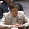 Premijerka Brnabić na sednici SB UN o Banjskoj "Beograd nije imao nikakve veze sa ovim događajem"