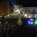 Uz zvuke roka na Trgu i vatromet Kragujevac ulazi u Srpsku novu godinu