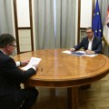 Vučić se sastao sa Lajčakom u Beogradu FOTO