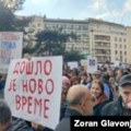 Umetnici blokirali Ministarstvo kulture Srbije: 'Kultura u blokadi'