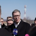 Vučić svečano otvorio deonicu brze saobraćajnice