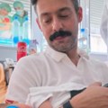''Moji dečaci...'' Prva fotka Milana Vasića sa sinom Despotom, divan momenat objavila supruga glumca (foto)