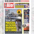 Šolak S JAHTE POKUŠAVA DA izazove građanski rat U Srbiji Sad narod može da vidi kako se luksuzira vlasnik blokaderskih medija…